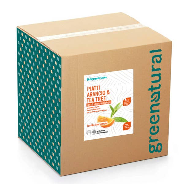 ORANGE & TEA TREE plates - GREENATURAL 10kg BAG for wholesale by GREENATURAL