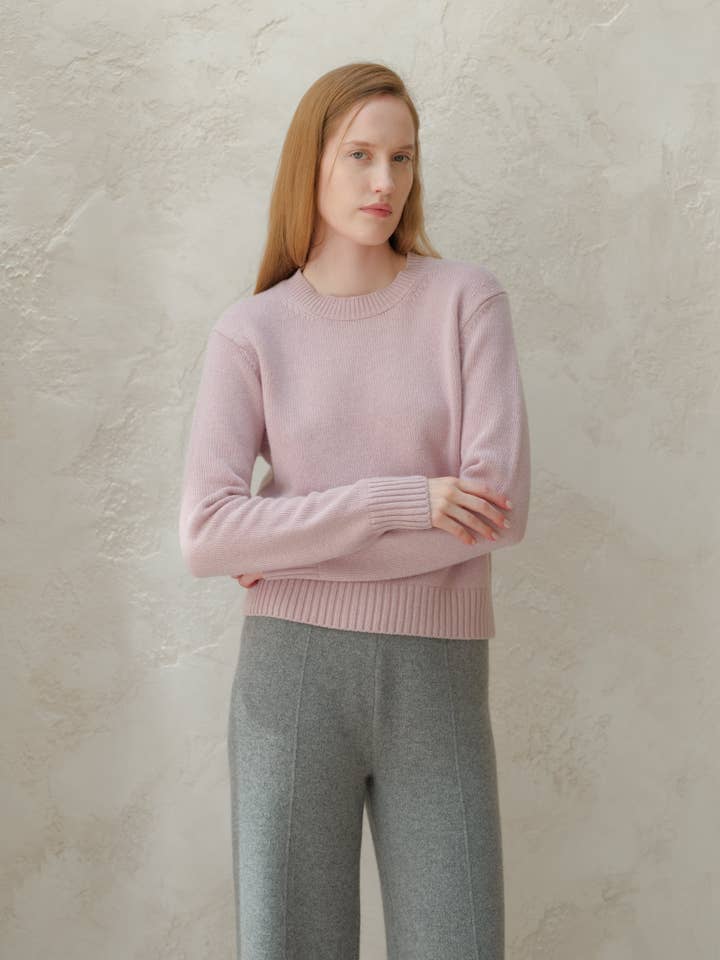 Lèmme - Wholesale Knit Sweater - Women's - Cashmere blend crewneck sweater