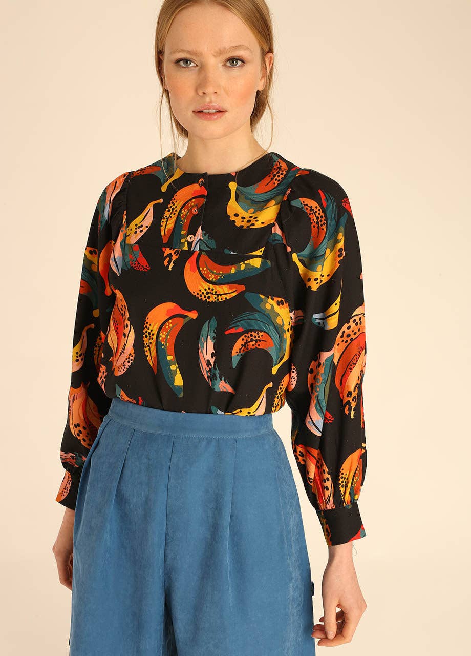 Pepaloves - Wholesale Pants - Women's - PLEATS CULOTTE BLUE1