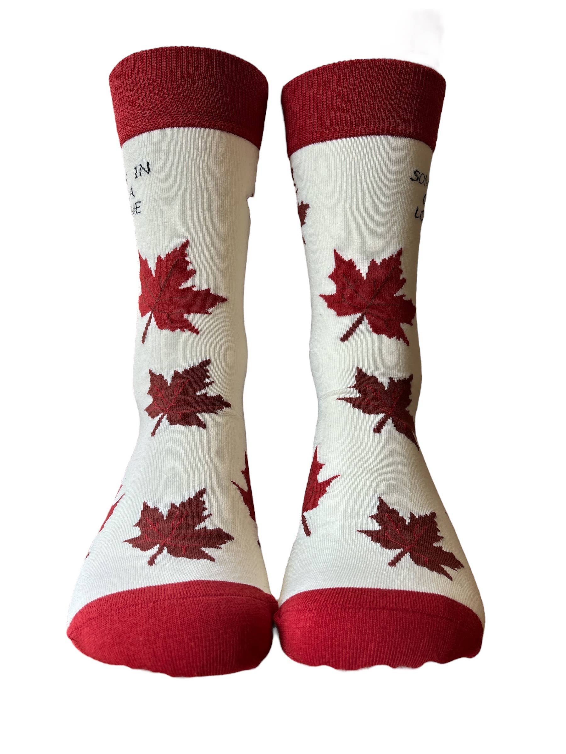 Shoc Joc Apparels Ltd - Vendita all'ingrosso Calzini - Unisex - Qualcuno in Canada mi ama1