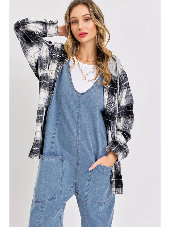 Sweet Lovely by Jen - Wholesale Jumpsuit - Women's - BESTSELLER ONE-AND-DONE DENIM JUMPSUIT28