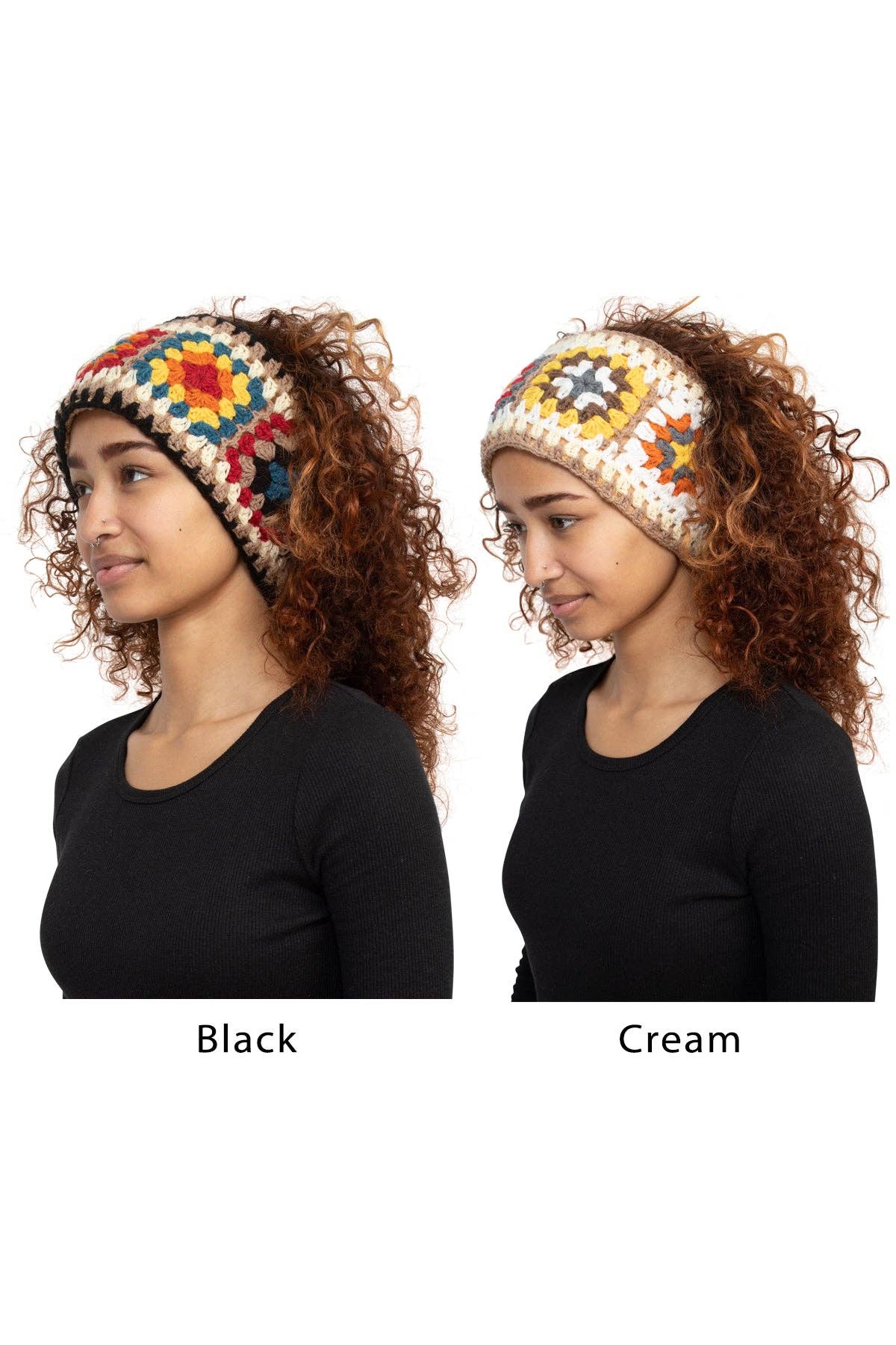 Lakhays Collection Inc. - Wholesale Fashion Headband - Women's - Granny Square Teddy Fleece Headband4