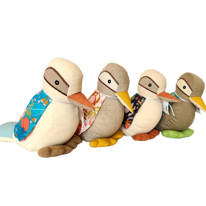 Thurlby Handmade Aromatic Homewares - Wholesale Door stop - Native Botanical Kookaburra Door Stop2