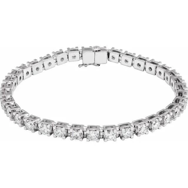 14k Love All Tennis Bracelet 8CTW for wholesale by Also, Freedom