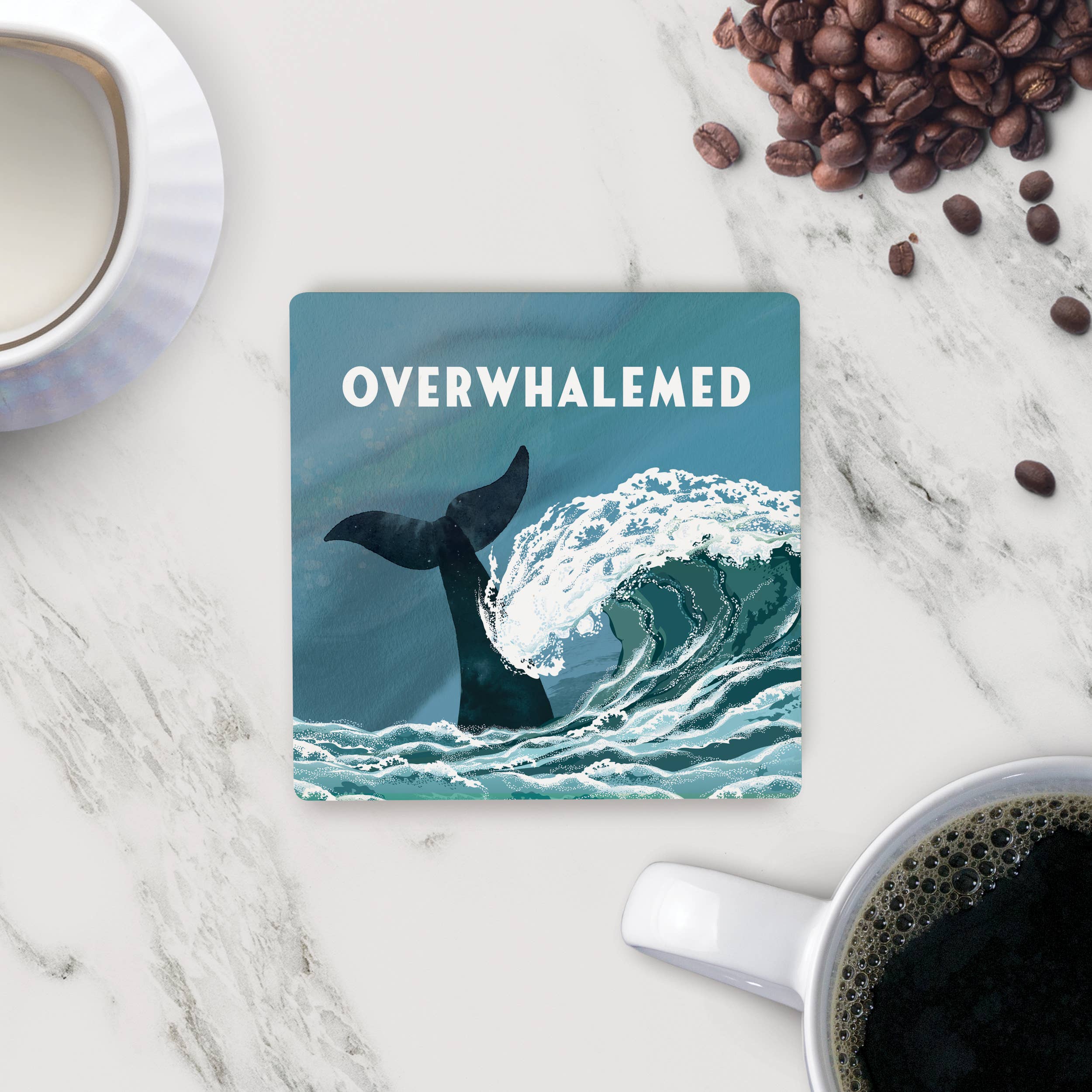 P. Graham Dunn - Wholesale Coasters - Overwhalemed Coaster0