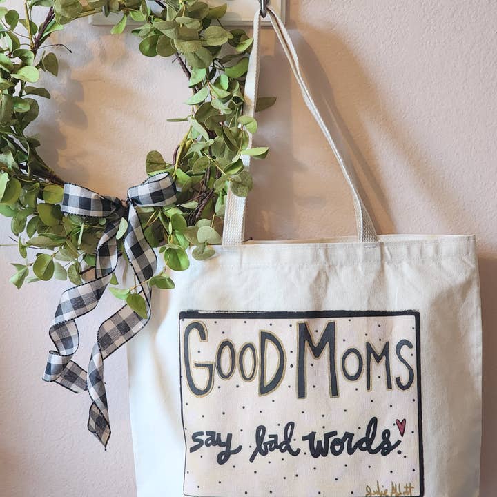 Julie Abbott Art - Wholesale Tote Bag - Women's - Good Moms Tote1