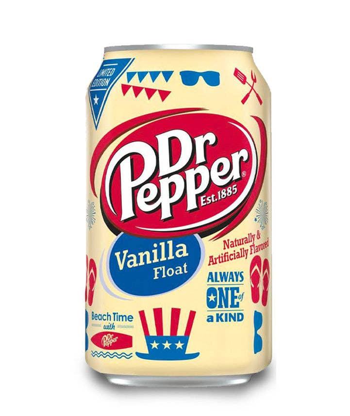 Exotic Blvd - Wholesale Soda/Carbonated Drink - Dr Pepper Vanilla Float0