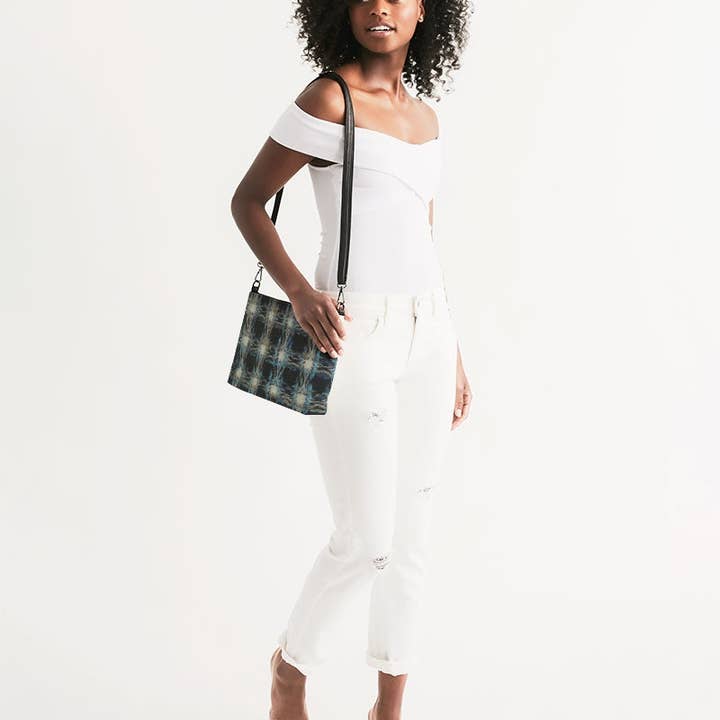 Elena Milani Ltd - Wholesale Pouch - Women's - Pied de poule Daily Zip Pouch - MADE AND PRINT TO ORDER3