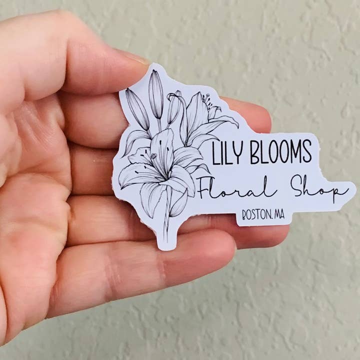 Oily Graphic Creations - Wholesale Sticker - Lily Blooms-Colleen Hoover Stickers/Magnet