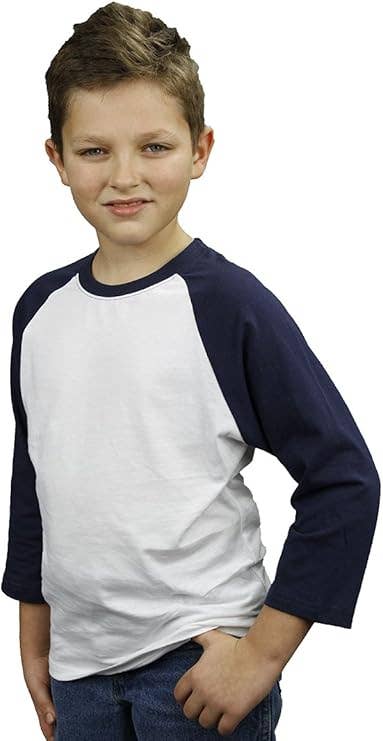 MONAG - Wholesale T-Shirt - Kids - Infant & Toddler Cotton Unisex Raglan Baseball T-Shirt5