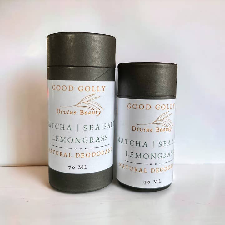 Salt + Soul Skincare – wholesale Deodorant - Dam – Naturlig deodorant | Matcha + citrongräs | ekologisk hudvård