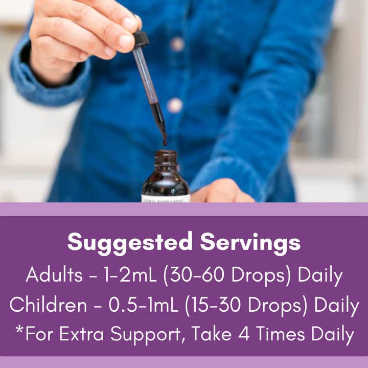 Elderlane® - Wholesale Oral Supplement/Vitamin - Elderberry Drops 2oz - Sugar-Free9
