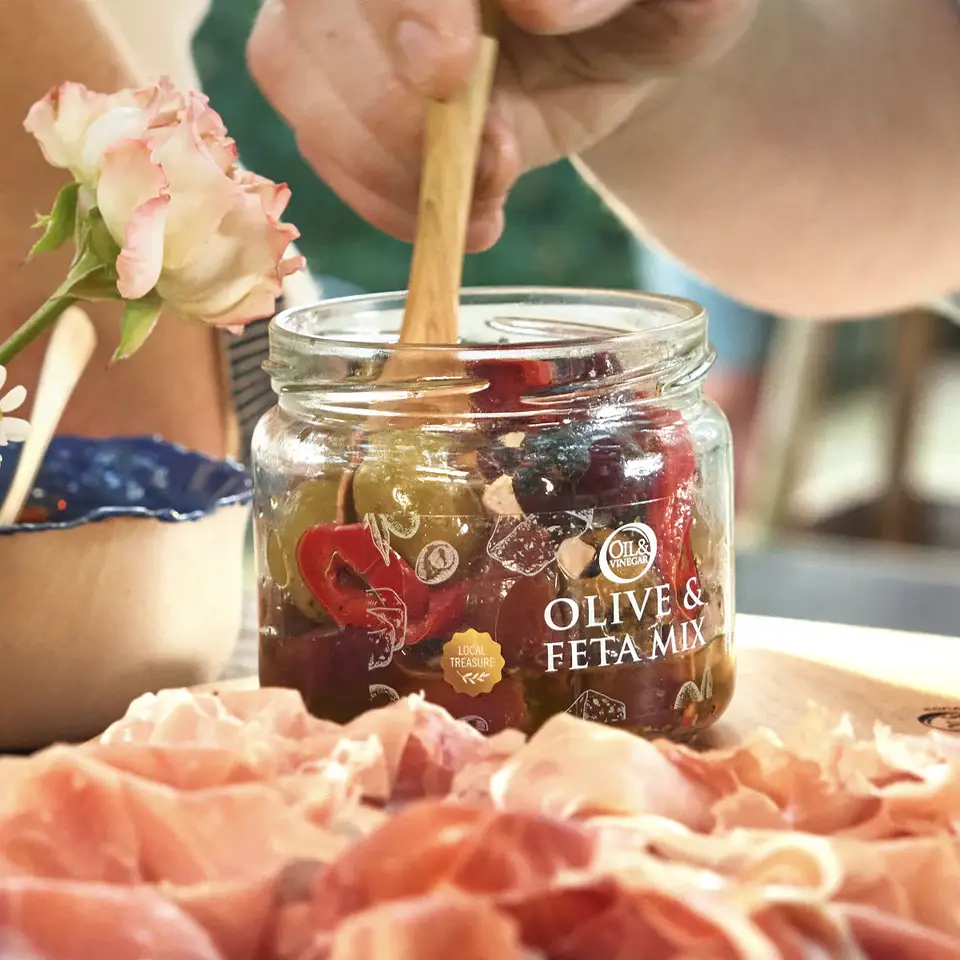 Oil & Vinegar - Vente Olives - Mélange d'olives et de feta1