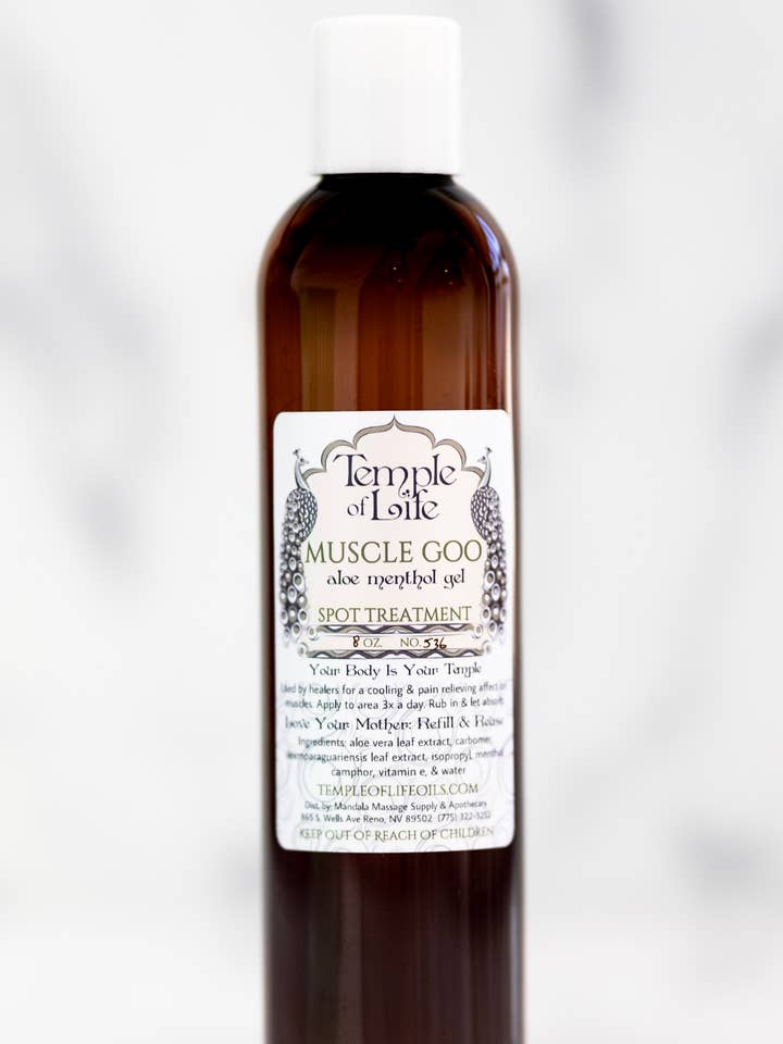 Apothecary Rub | Muscle Goo | Muscle Remedy | Cooling for wholesale by Temple of Life Oils & Perfumes