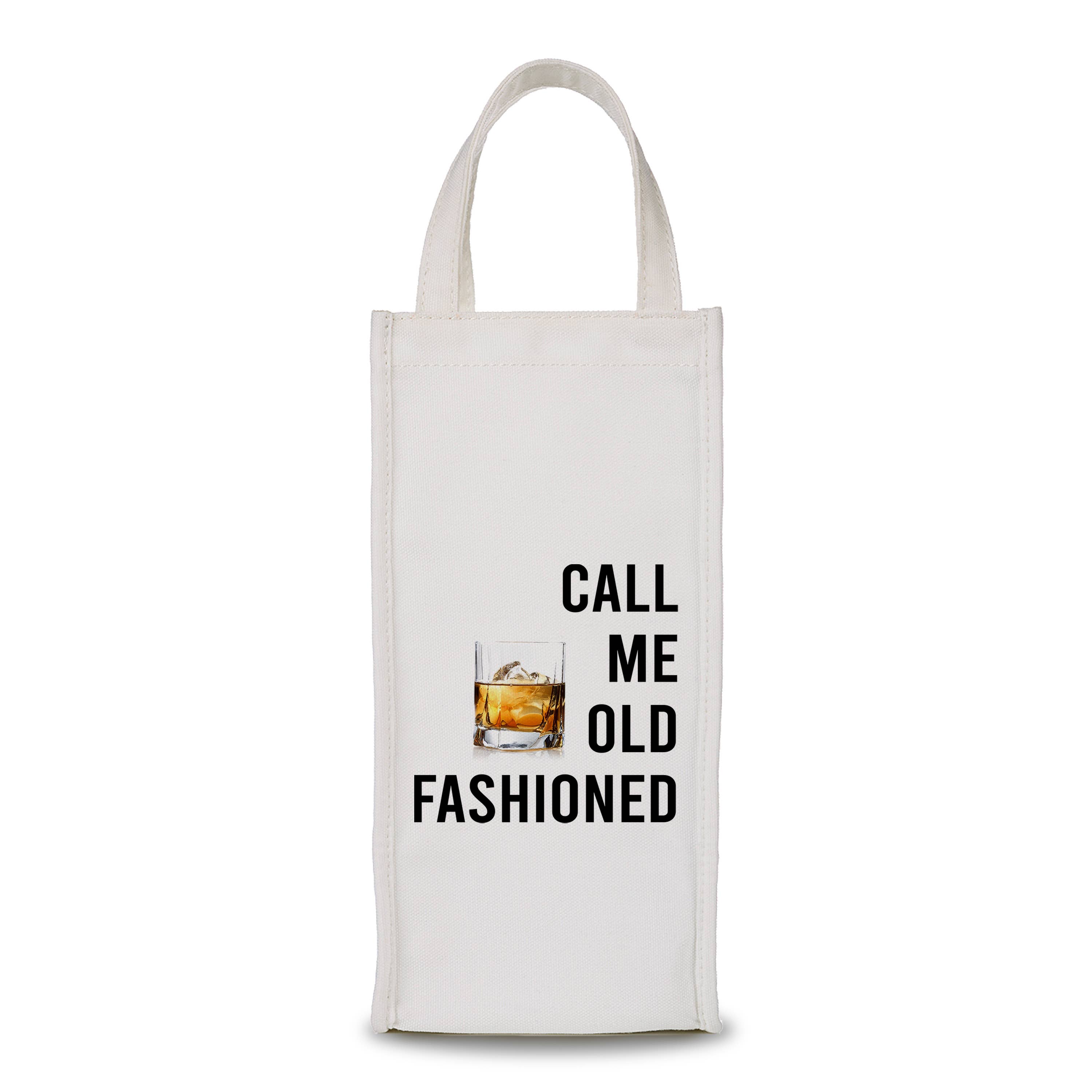 Toss Designs - Wholesale Wine Tote - Wine Bag - Call Me Old Fashioned