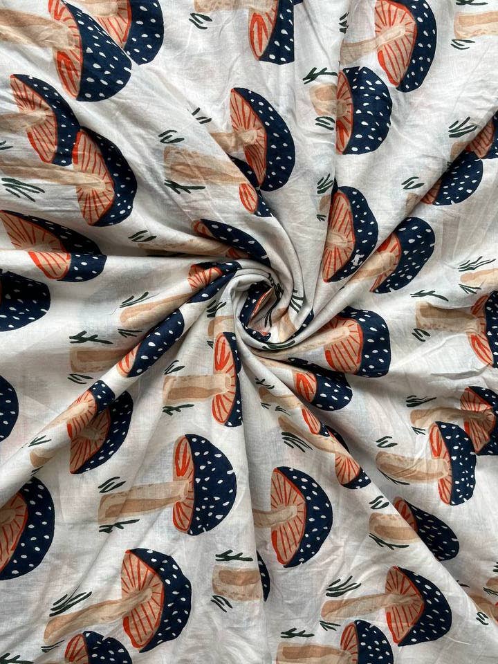 Hand Made Cotton Fabric Dresses Cushion Craft Curtain Fabric for wholesale by Bhawana Handicrafts