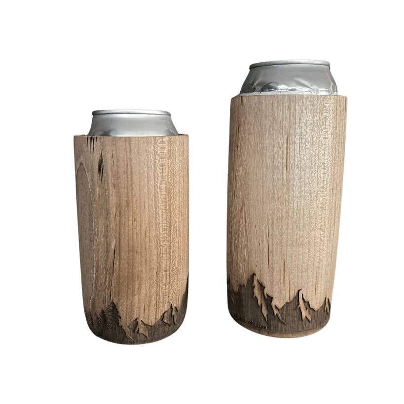 Better Wheel Workshop - Wholesale Drink Huggers & Koozies - Mountain Scene TreeSleeve