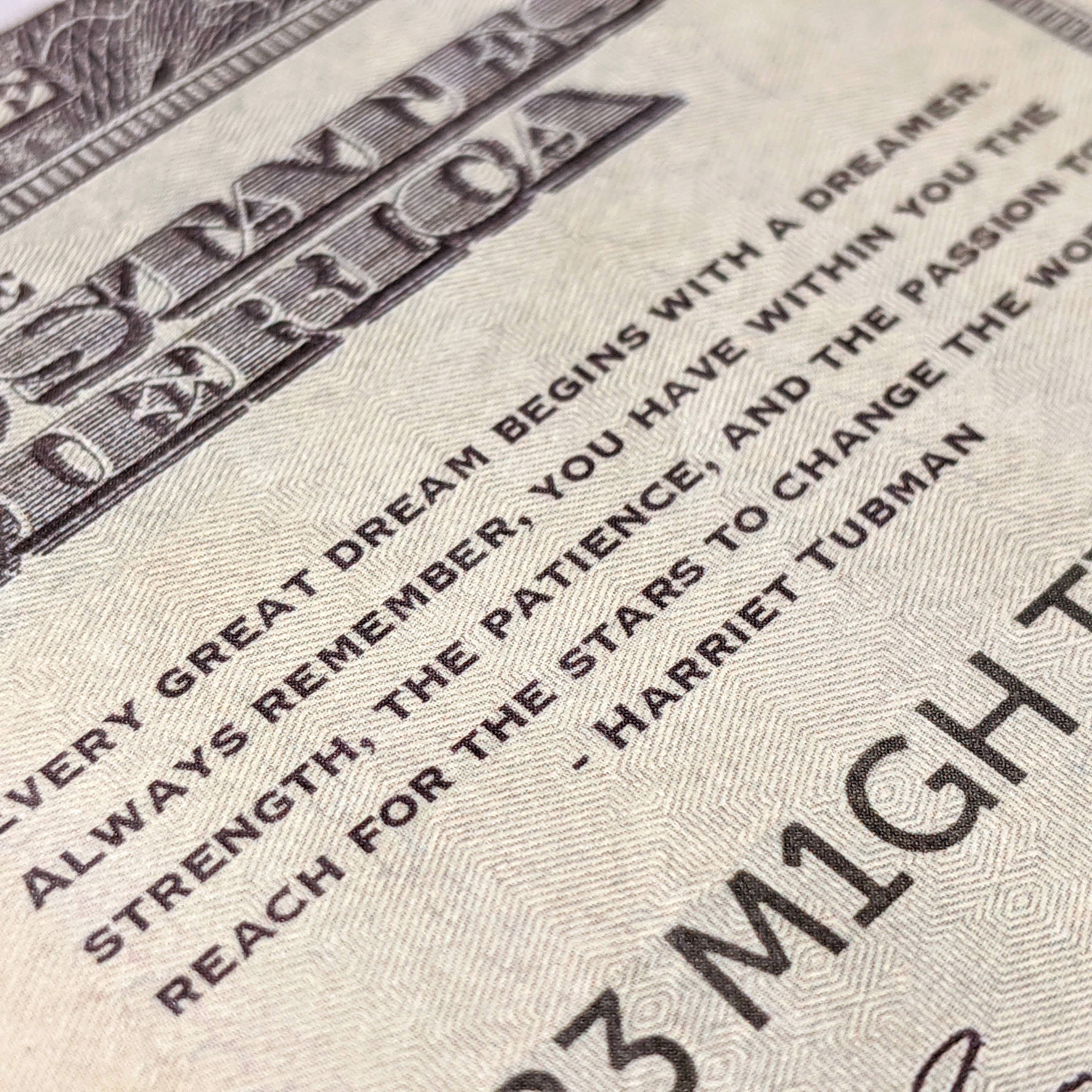 Mighty Wallet – Engroshandel Tegnebog – til mænd – Tubman $20 Mægtige Tegnebog7