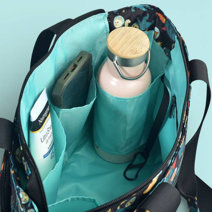 Sipsey Wilder - Wholesale Tote Bag - Women's - Space Kitties Medium Venture Tote1