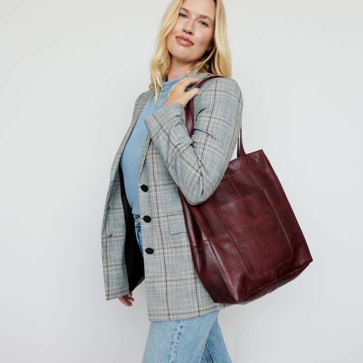 Latico Leathers - Vendita all'ingrosso Borsa tote - Donna - Borsa a tracolla in pelle realizzata a mano Margie15