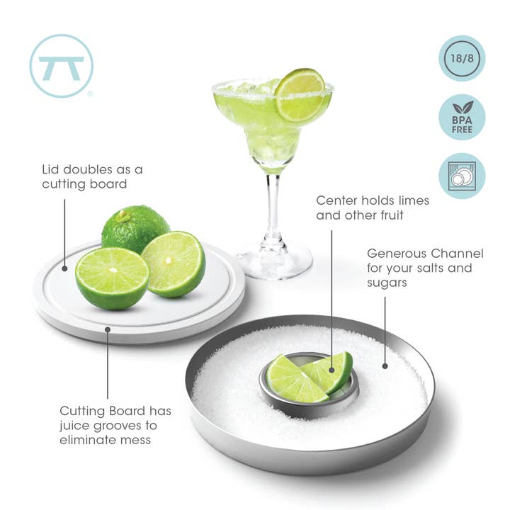 Fox Run Brands – Shaker de coquetel por atacado – Armador de Cocktail 3 em 1 em Aço Inoxidável Outset, 6" x 6" x 1.1"4