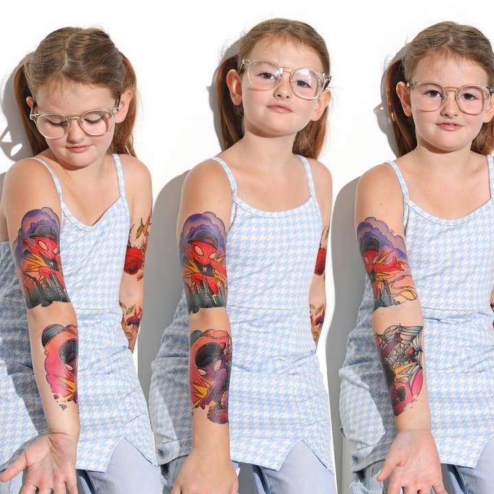 Tony Ray - Wholesale Temporary Tattoo - Kids - Spider-Ray2
