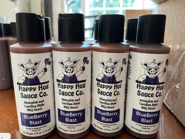 Happy Hog Sauce Co. - Wholesale BBQ Sauce - Blueberry Blast3