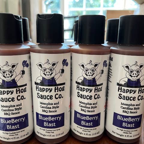 Happy Hog Sauce Co. - Wholesale BBQ sauce - Blueberry Blast3