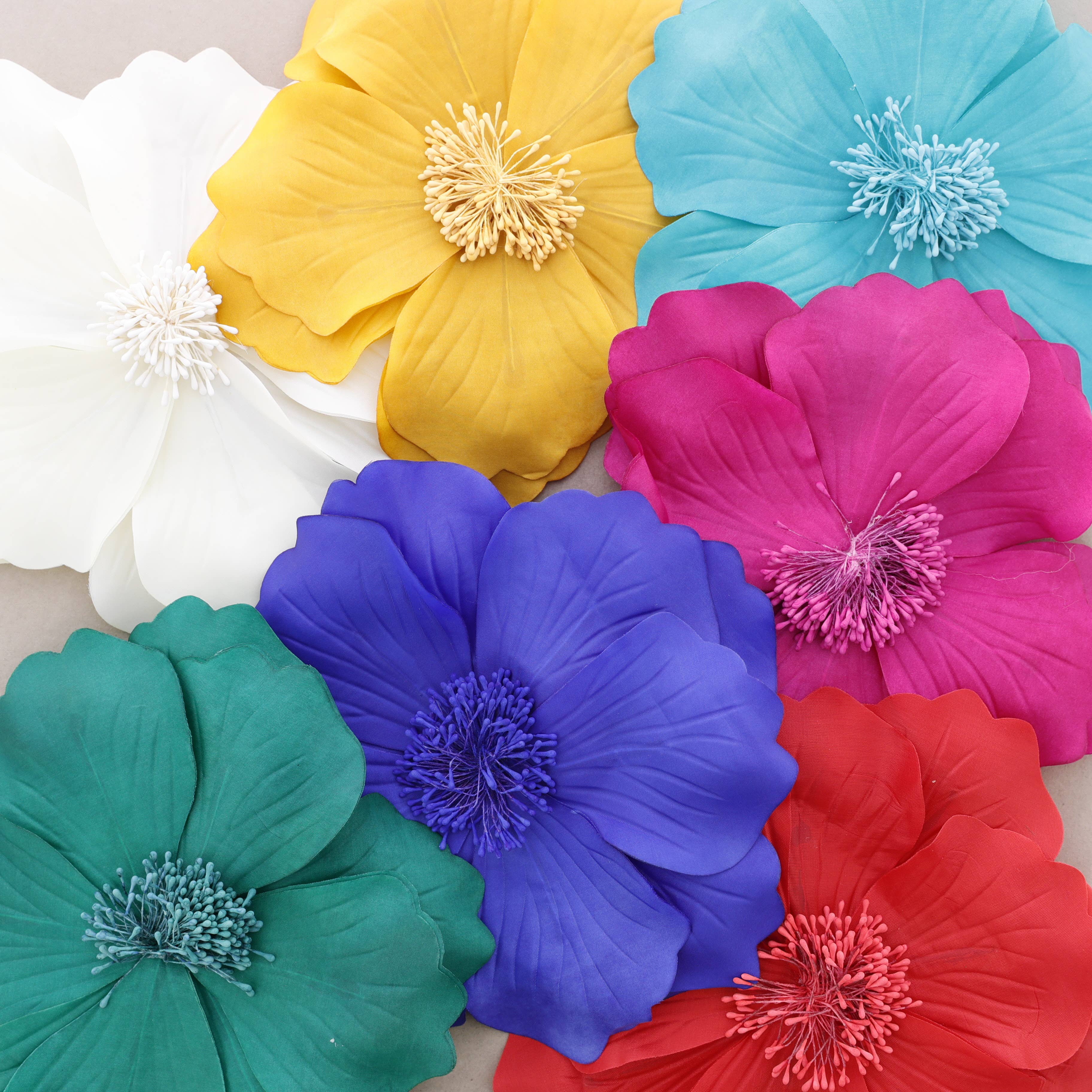 Sonata - Wholesale Brooch - Fabric Flower Brooch Petals 19 cm1