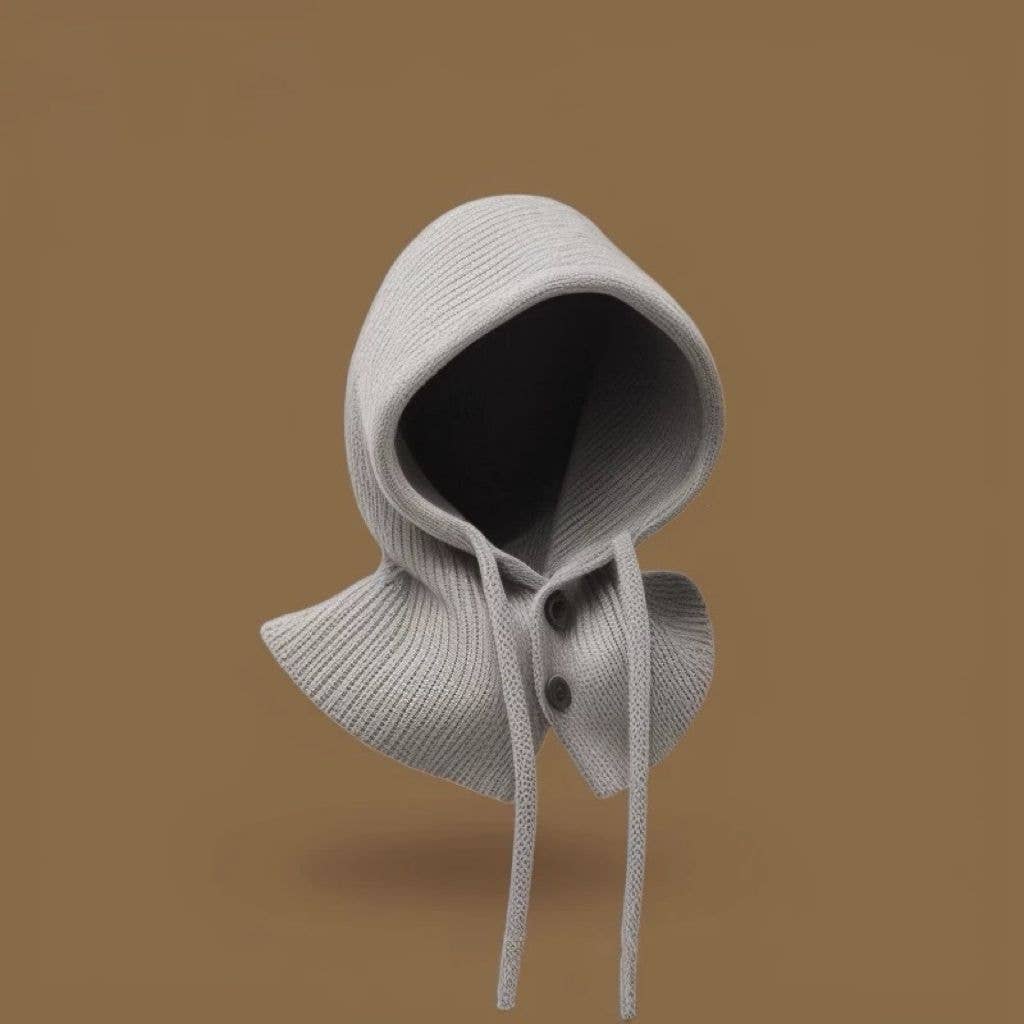 LINETA - Wholesale Hoodie - Women's - Balaclava with button4