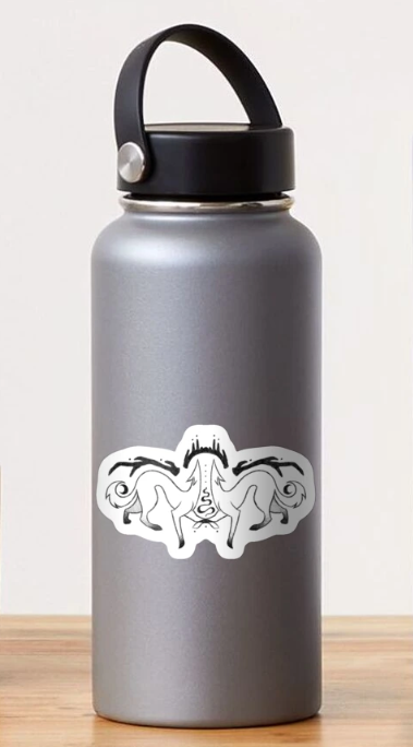 Art From Noticing - Wholesale Sticker - Twin Fox Sticker5