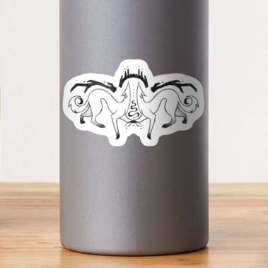 Art From Noticing - Wholesale Sticker - Twin Fox Sticker5