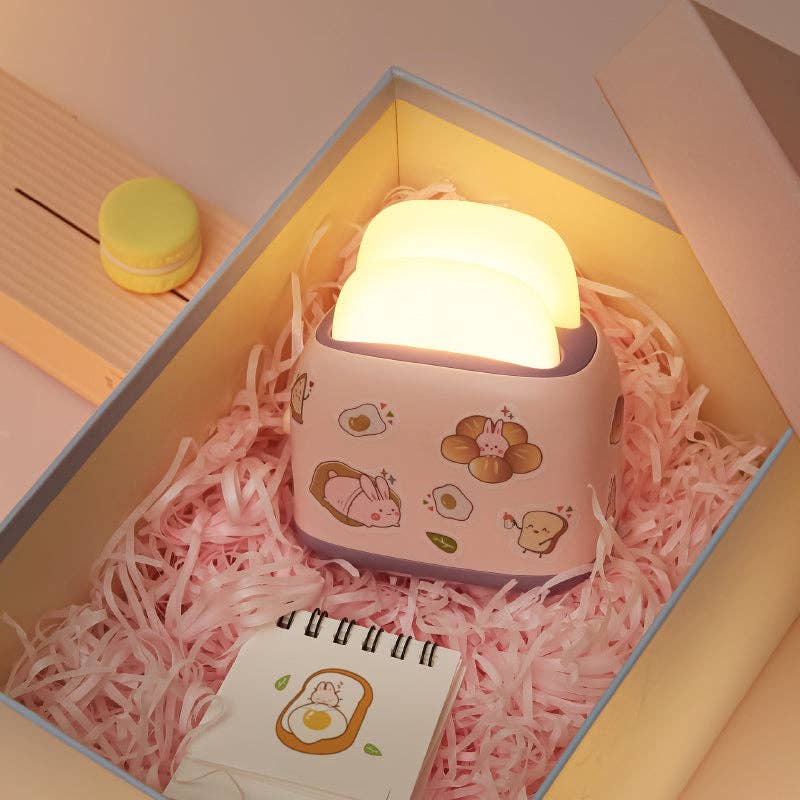 MINISUKI - Venta al por mayor Luces nocturnas - Luz nocturna Tostadora Kawaii6