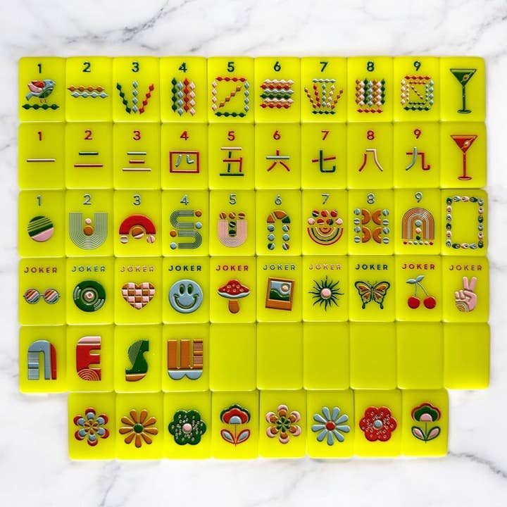 Mod Tiles - Chartreuse for wholesale on Faire