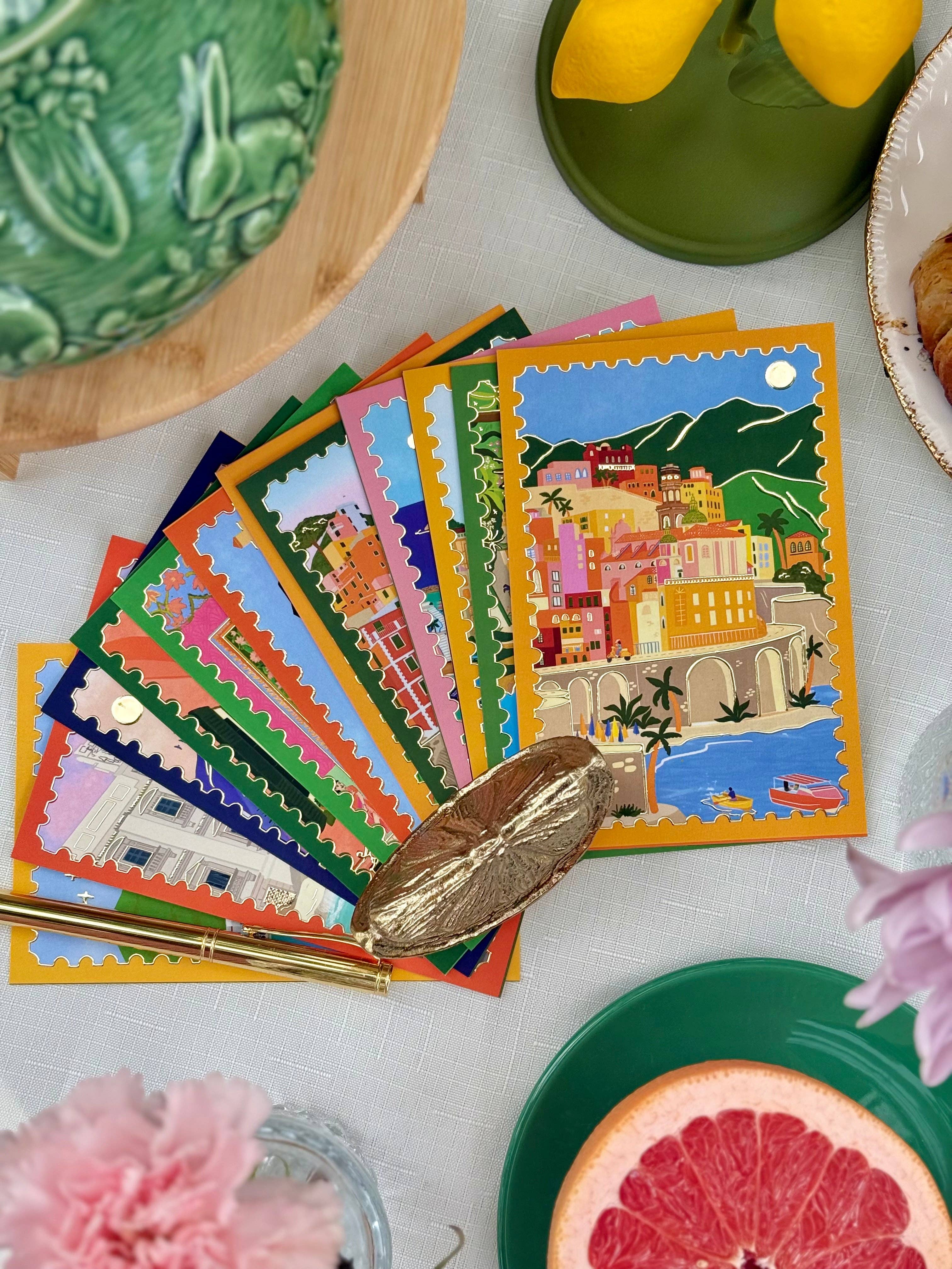 Hues of Summer - Wholesale Postcard - Postcard | Lake Como1