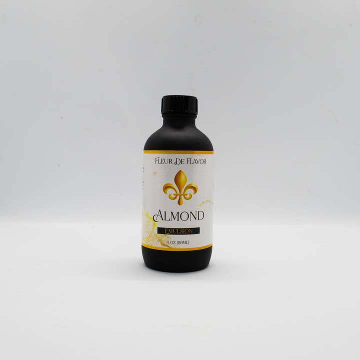 Fleur De Flavor - Wholesale Vanilla/Fruit Extract - Almond Bakery Emulsion Flavor 4oz