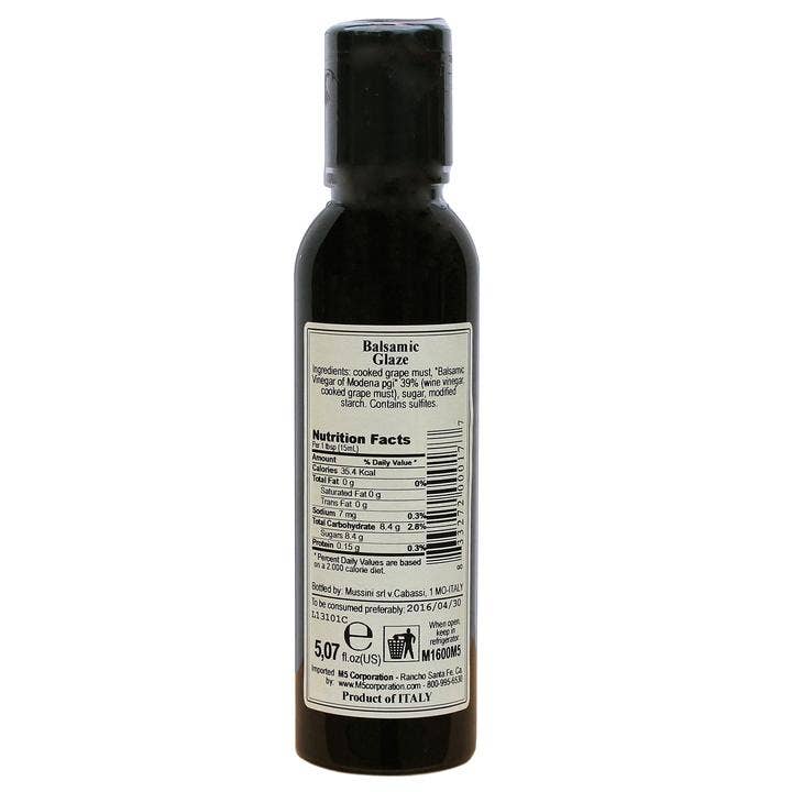 M5 Corporation - Wholesale Sauce - Dark Balsamic Glaze - 5.1oz (150ml)1