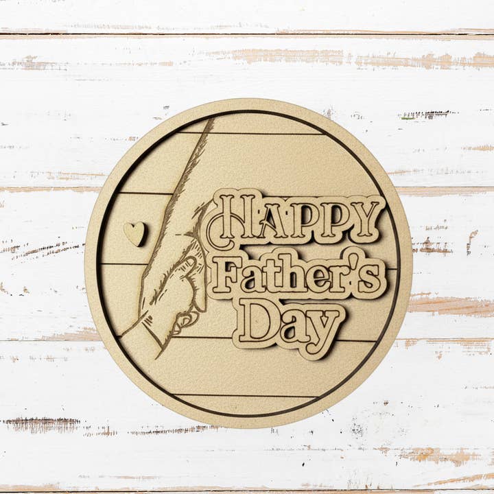 Happy Father's Day Add-On | Interchangeable “O”– Home Sweet Home DIY Kit for wholesale by Crazy Daisy Designs