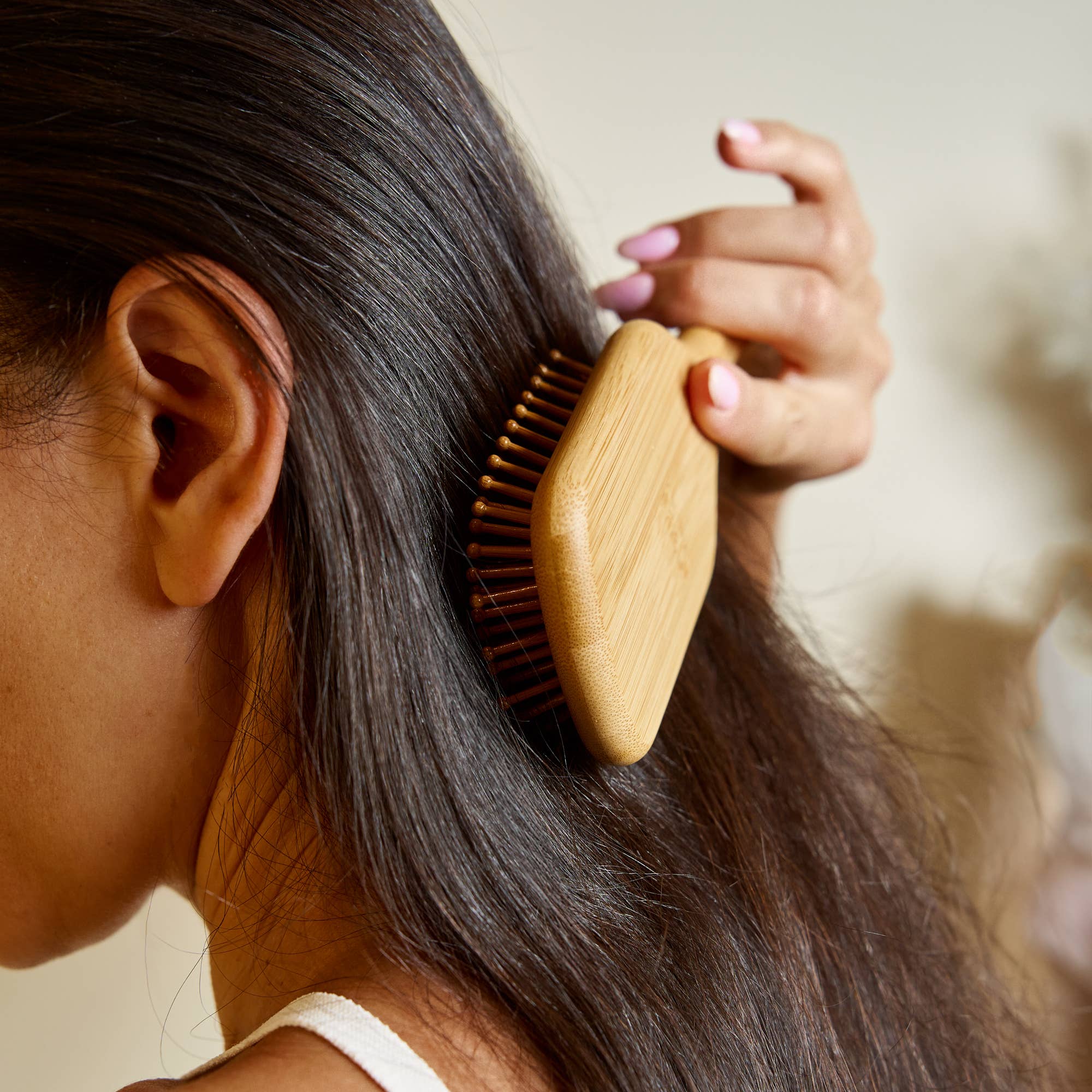 Bamboo Switch - Wholesale Hair Brush/Comb - Kids & Baby - Bamboo Paddle Hairbrush | Small Paddle | Stocking Stuffer3