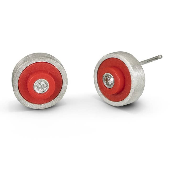 Aretes de diamantes para venta al por mayor de JacQueline Sanchez Jewelry