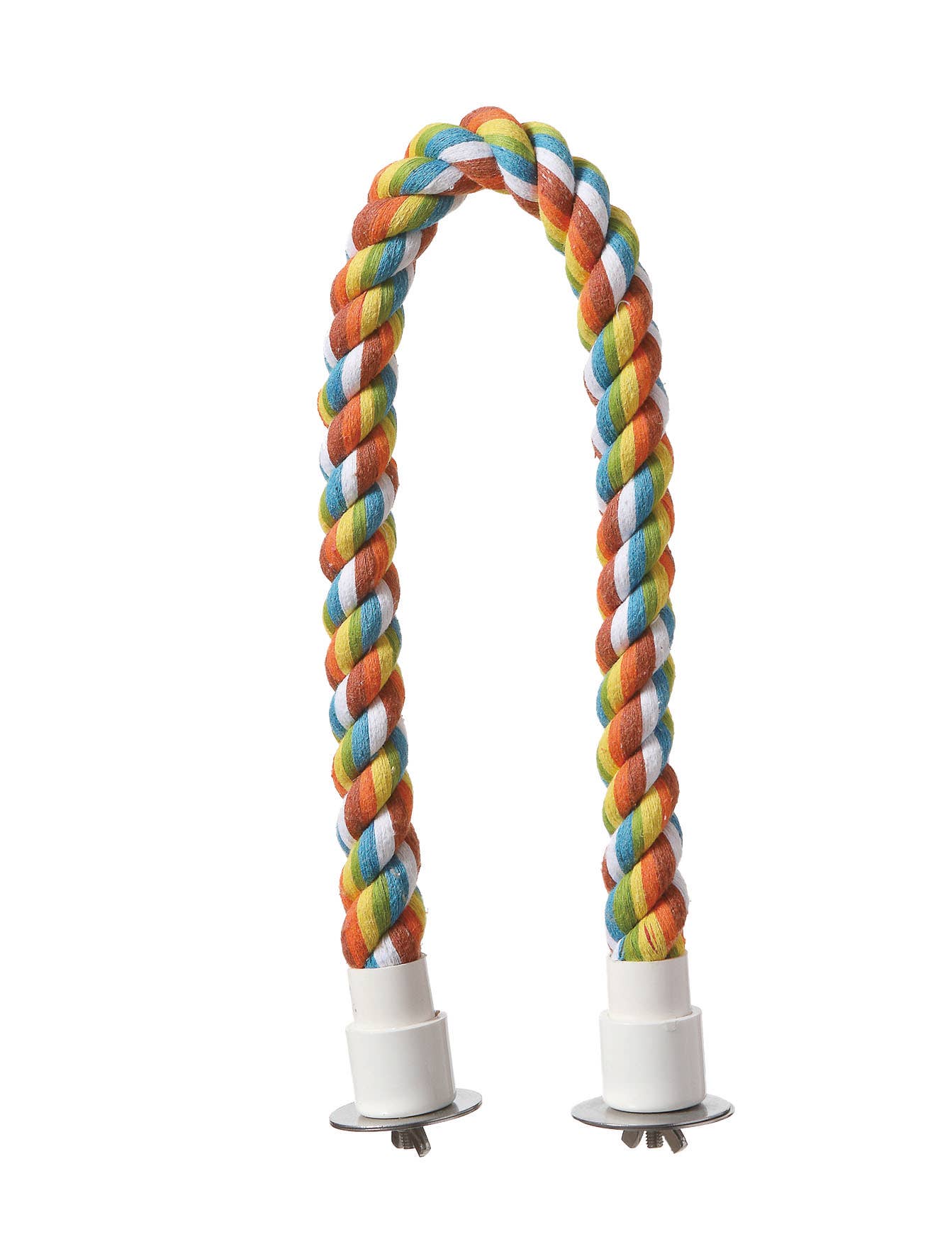 Bubimex - Wholesale Pet Rope Toy - Dog - Flexible cotton rope perch Ø 2x60cm straw0