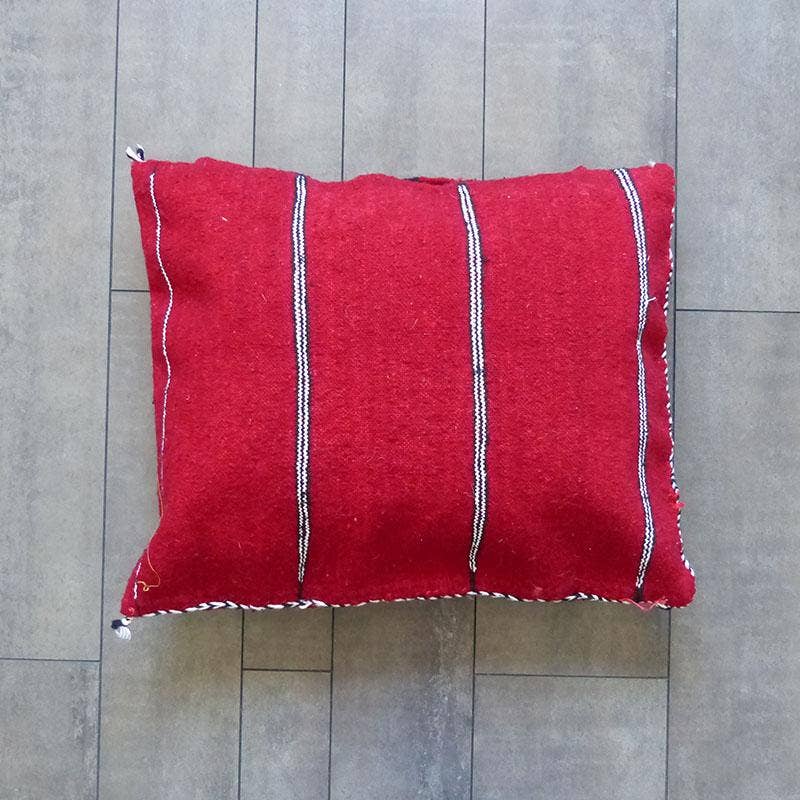 Mazir Décoration – Engroshandel Stolehynde – Marokkansk Rød Kilim Pude6