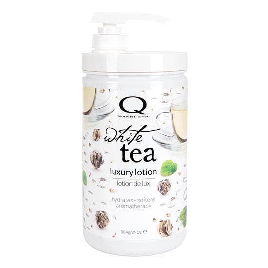 Qtica Smart Spa White Tea Luxury Pedicure Lotion 34oz for wholesale by Zoya, Qtica, Smart Spa