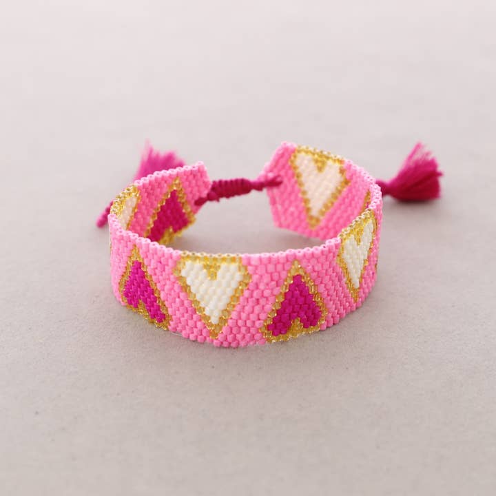La Cuerda De Sol - Wholesale Snap Jewelry - Etnica Macrame Beads Bracelet