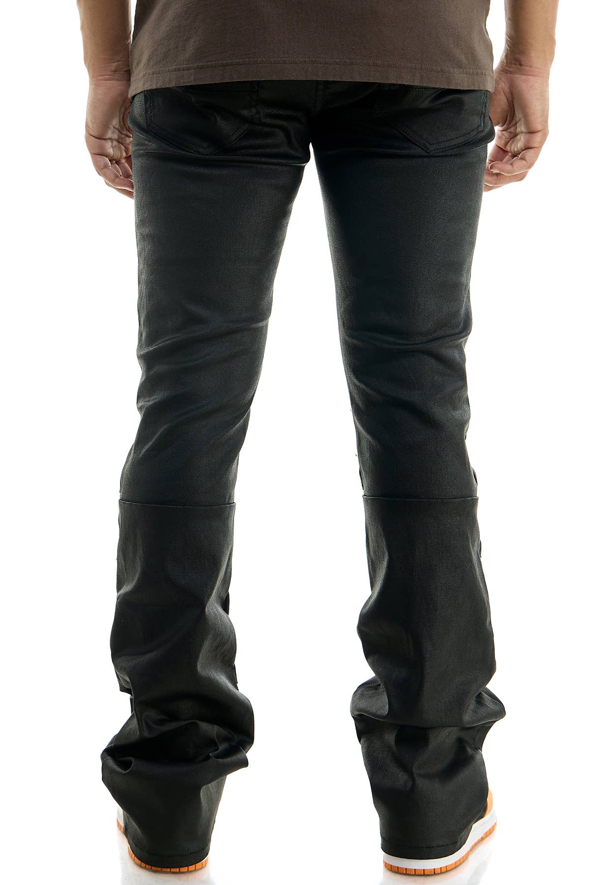 KDNK – wholesale Pants – Men's – WAXED PLEAT FLARE PANTS1