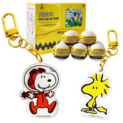K-Wonderland – Engroshandel Nøglering - Unisex – Peanuts Snoopy & venner tilfældig nøglering og taskepynt8