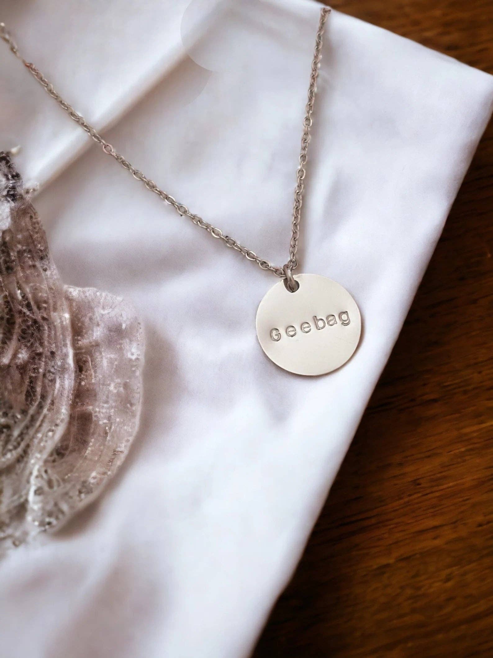 Rudies and Co - Wholesale Pendant/Charm Necklace - Geebag Disc Necklace1