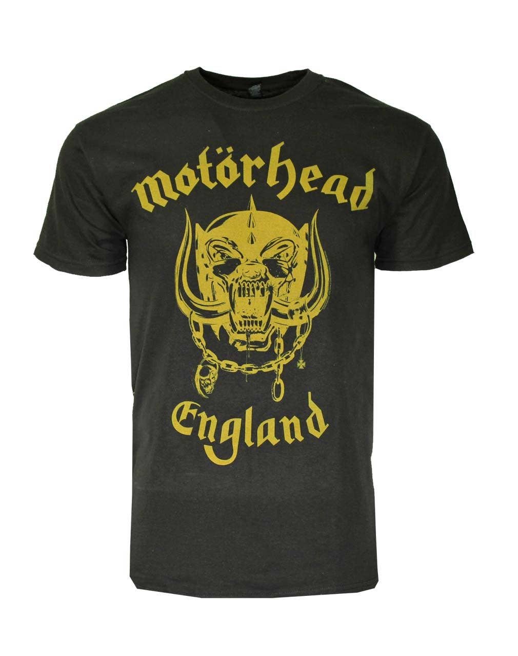 Manic Merch - Wholesale Screen Printed T-Shirt - Unisex - Motorhead - Gold - Graphic Tee