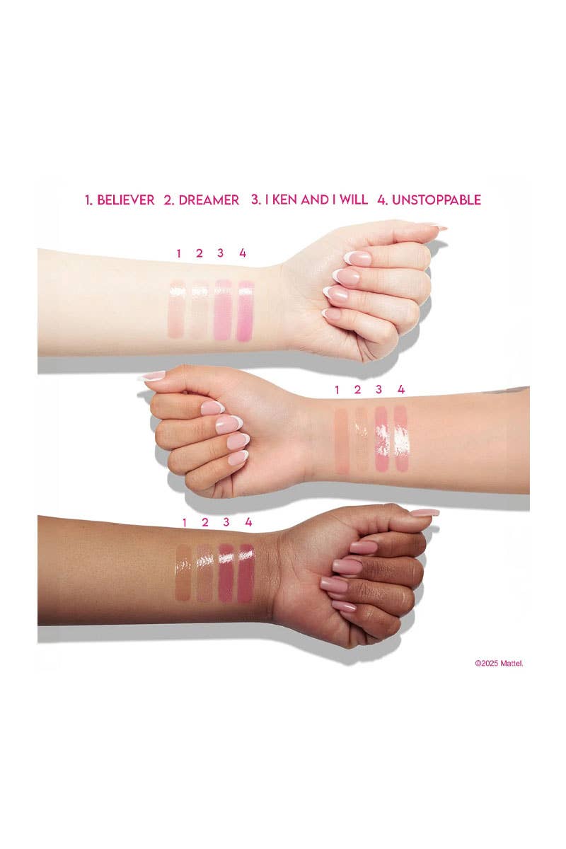 PINEAPPLE Beauty - Wholesale Lip Gloss - Beauty Creations BA-L2 Barbie Believer Lip Oil - 6 pcs2