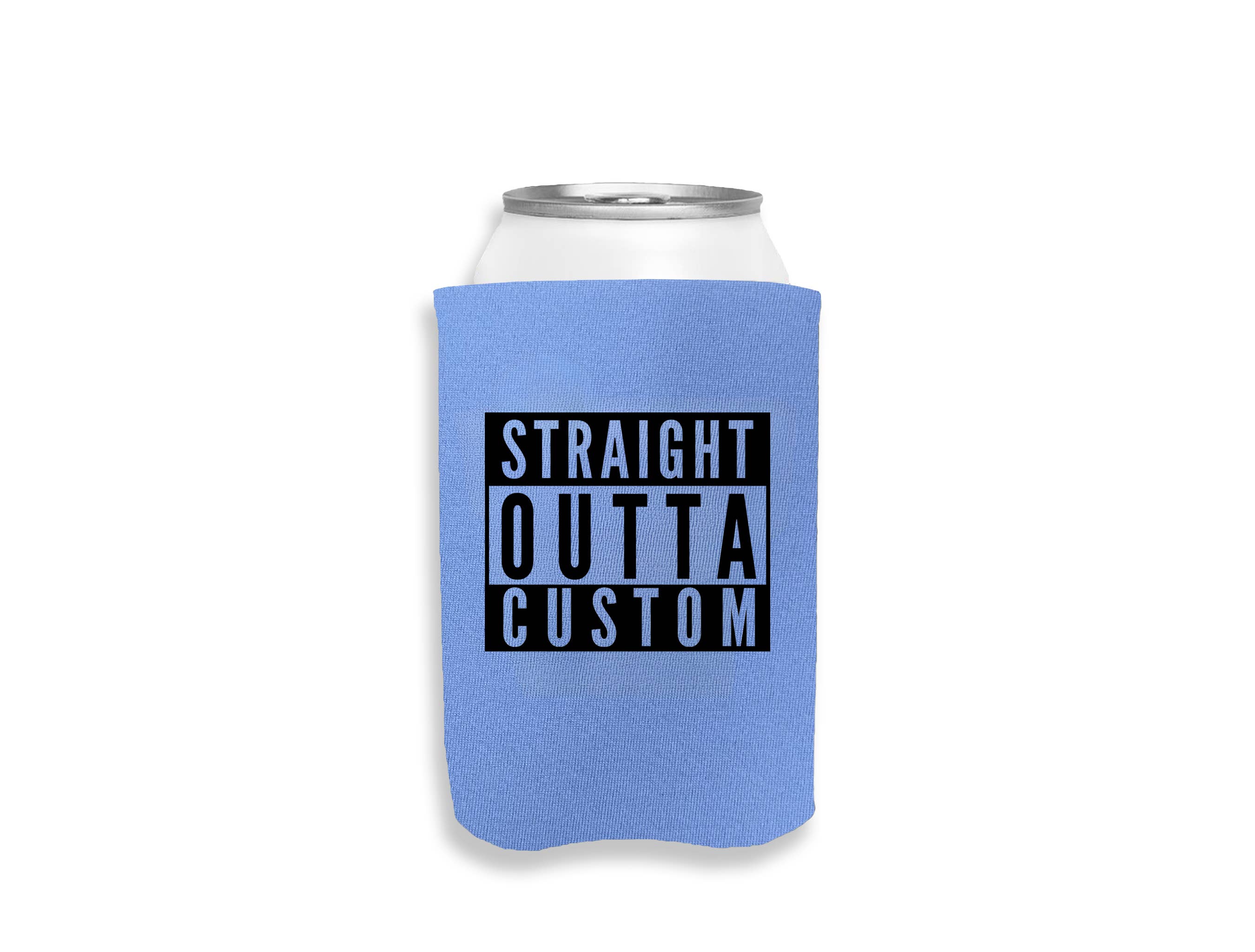 Calm Down Caren – wholesale Drink huggers & koozies – Straight Outta CUSTOM CITY - Can Cooler5